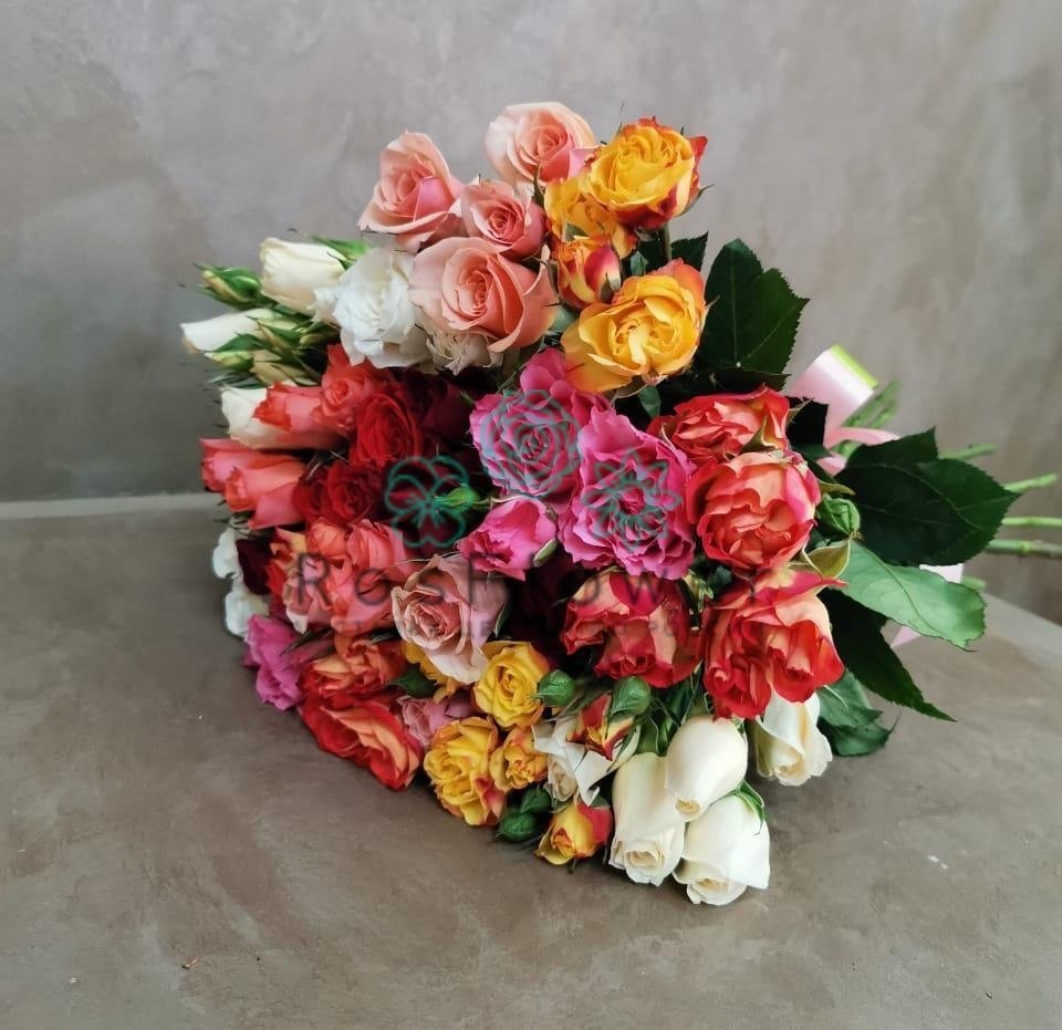 Букет цветов из: Розы в Кировский Приморского края