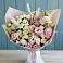 Букет цветов из: Альстромерии и Розы в Кировский Приморского края
