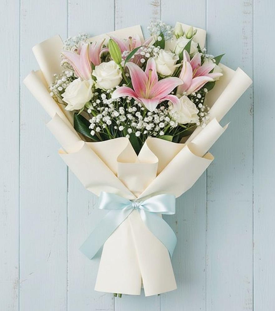 Букет цветов из: Лилии в Кировский Приморского края