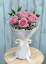 Букет цветов из:  Розы #REPLACE_PRED# Кировский Приморского края