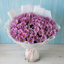 Букет цветов из:  Хризантемы в Кировский Приморского края