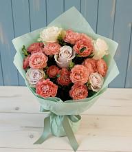 Букет цветов из:  Розы в Кировский Приморского края