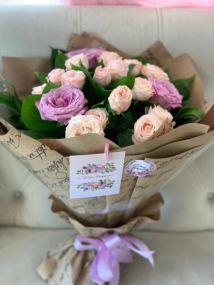 Букет цветов из: Розы в Кировский Приморского края