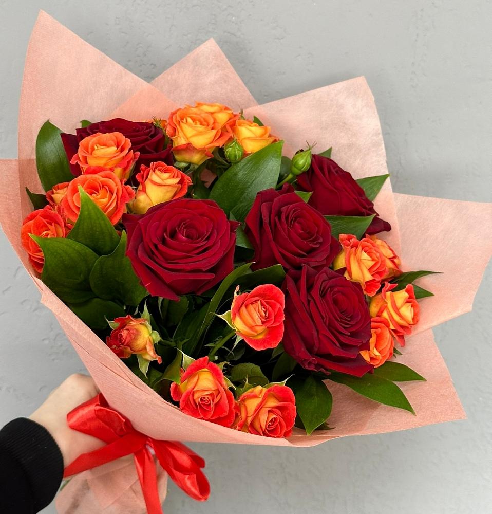 Букет Любовь и восторг в Кировский Приморского края