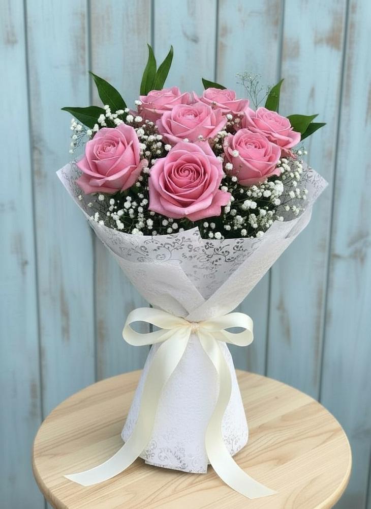 Букет цветов из: Розы в Кировский Приморского края