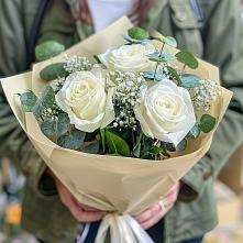 Букет цветов из:  Розы #REPLACE_PRED# Кировский Приморского края