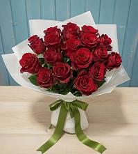 Букет Красные розы в Кировский Приморского края