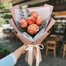 Букет цветов из:  Розы #REPLACE_PRED# Кировский Приморского края