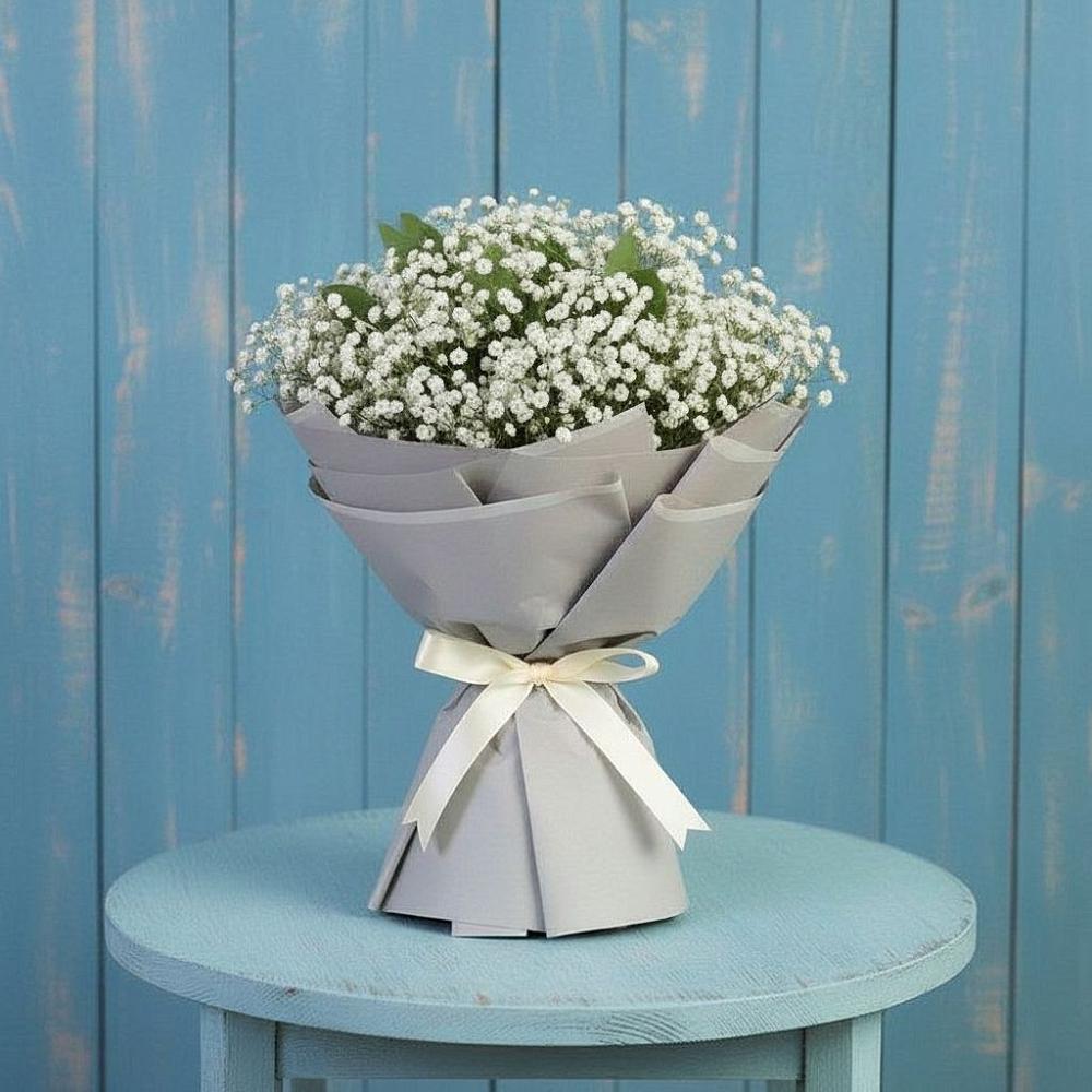 Букет цветов из: Гипсофила в Кировский Приморского края