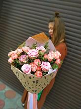 Букет цветов из:  Розы #REPLACE_PRED# Кировский Приморского края