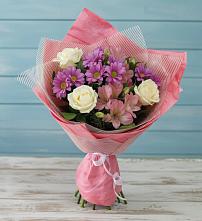 Букет цветов из:  Герберы в Кировский Приморского края