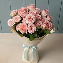 Букет Розовый шарм в Кировский Приморского края