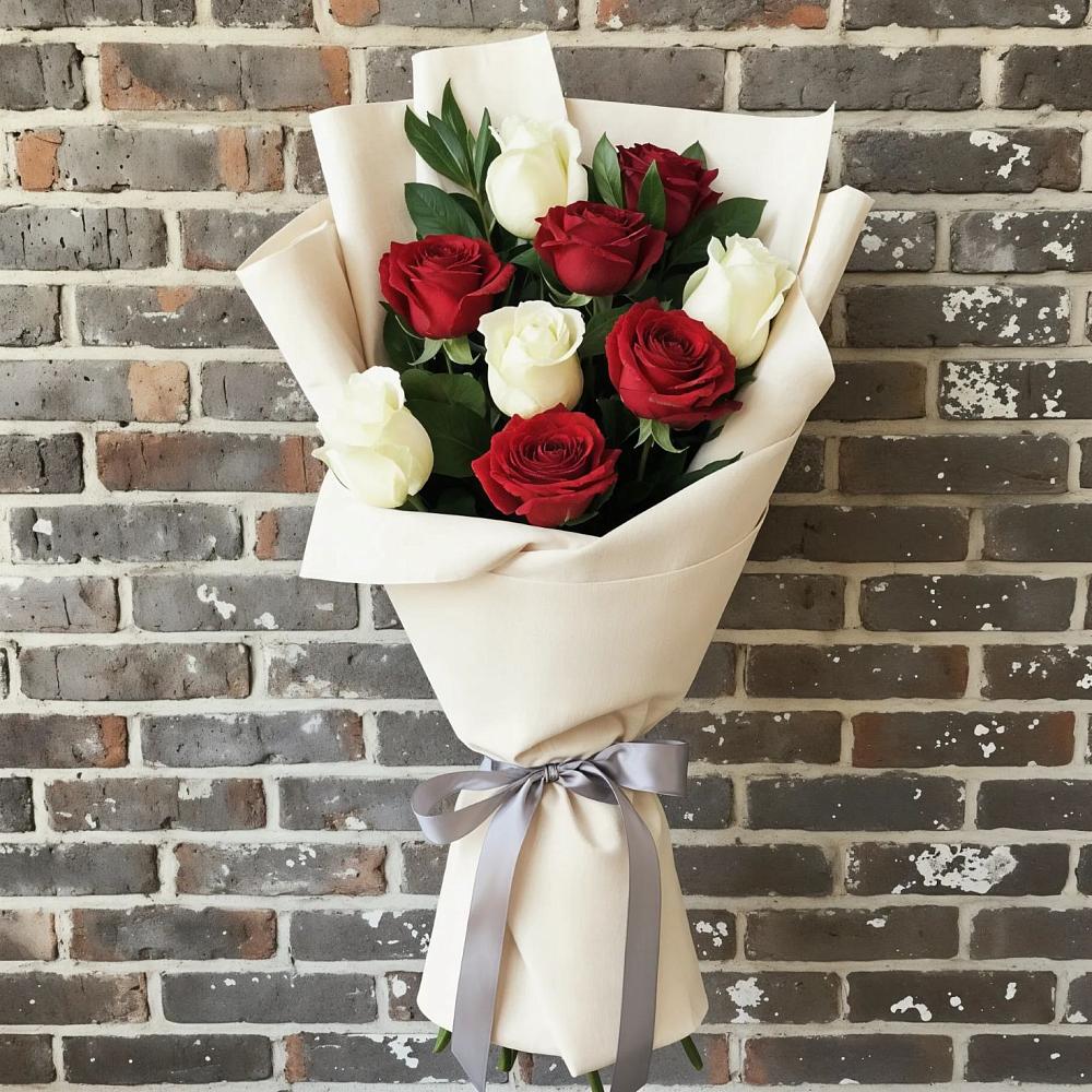 Букет цветов из: Розы в Кировский Приморского края