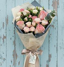 Букет цветов из:  Розы в Кировский Приморского края