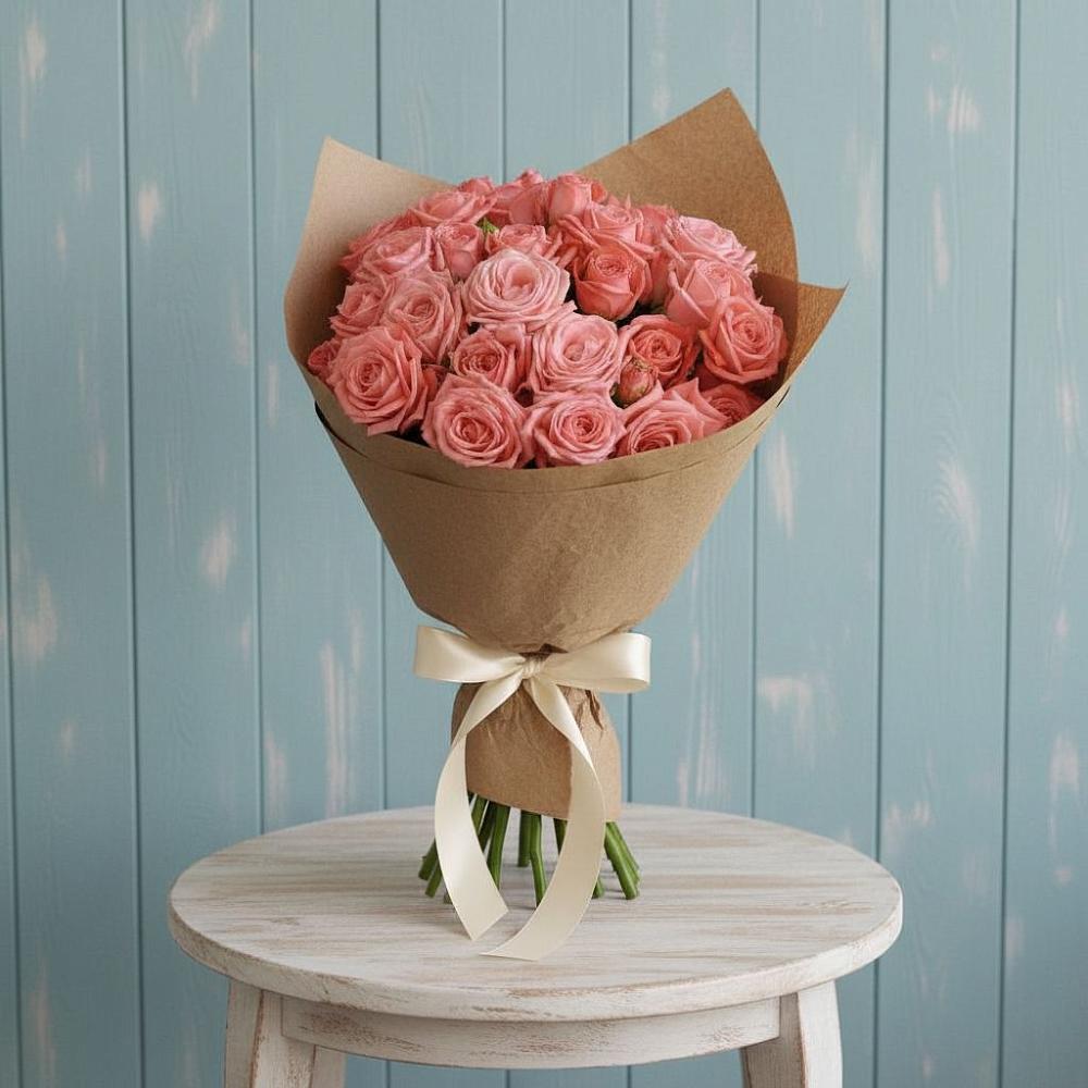 Букет цветов из: Розы в Кировский Приморского края