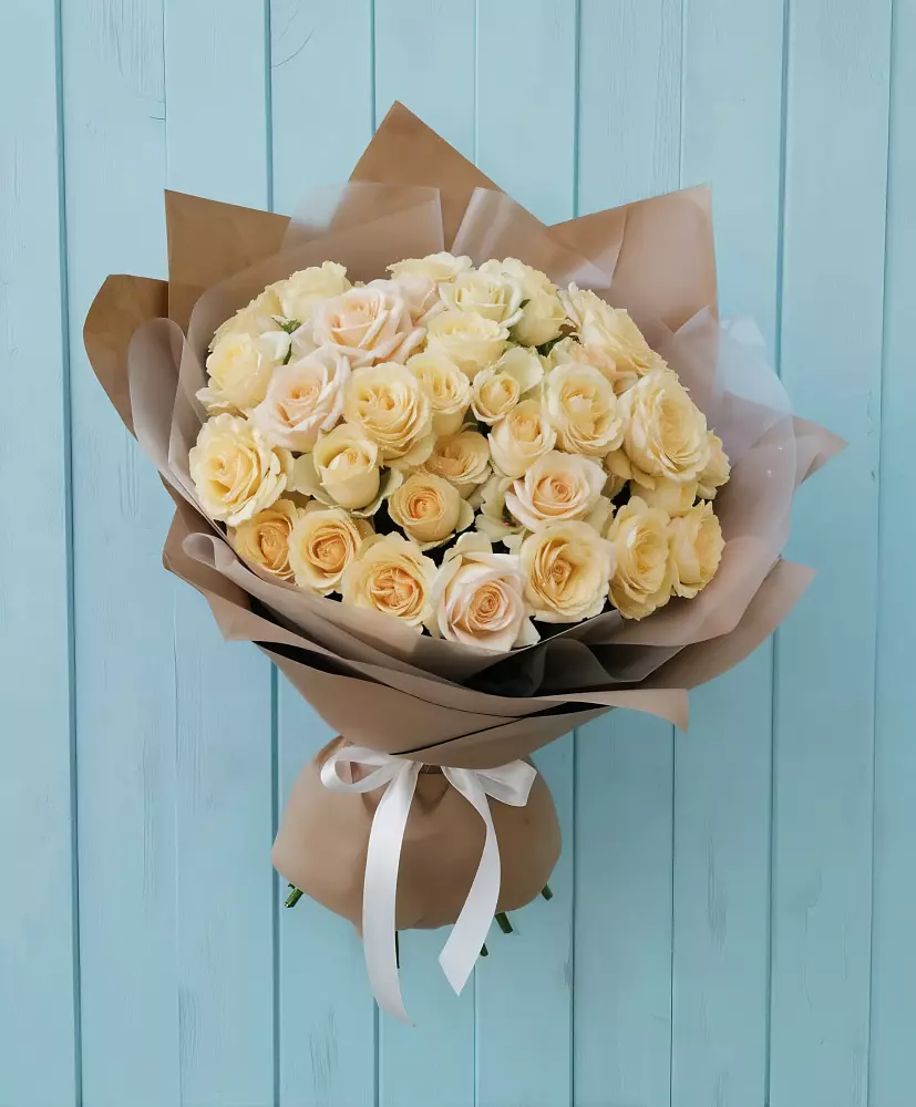 Букет Кремовое облако в Кировский Приморского края