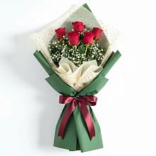 Букет цветов из:  Розы #REPLACE_PRED# Кировский Приморского края