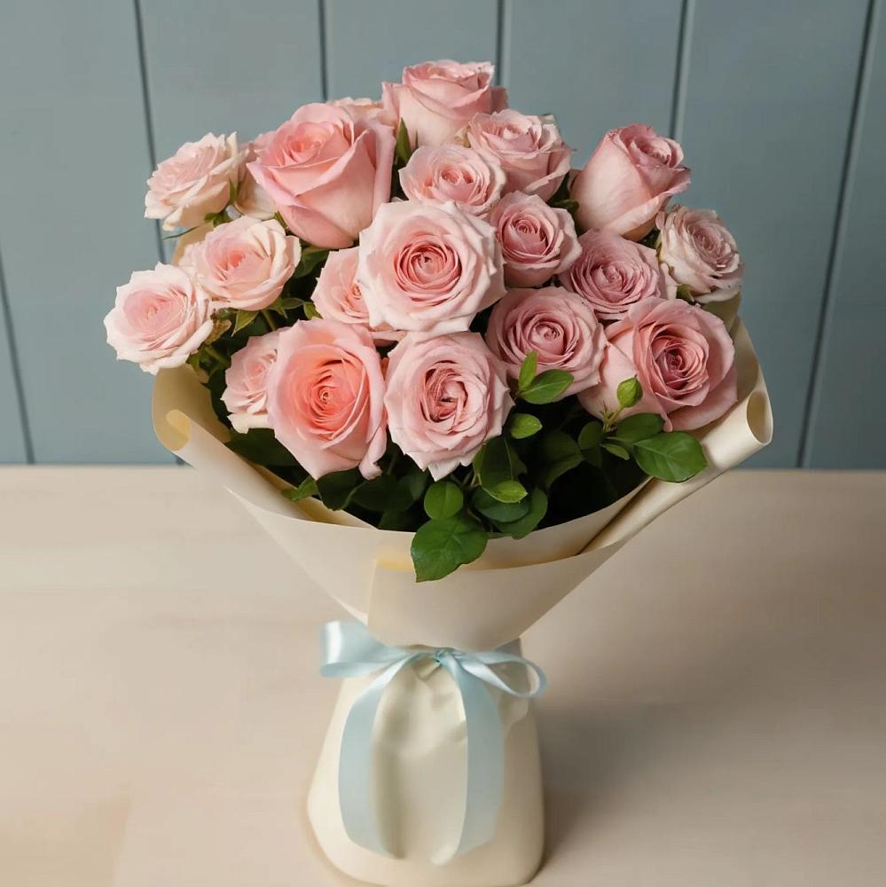 Букет Розовый шарм в Кировский Приморского края