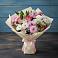 Букет цветов из: Хризантемы, Альстромерии и Розы в Кировский Приморского края
